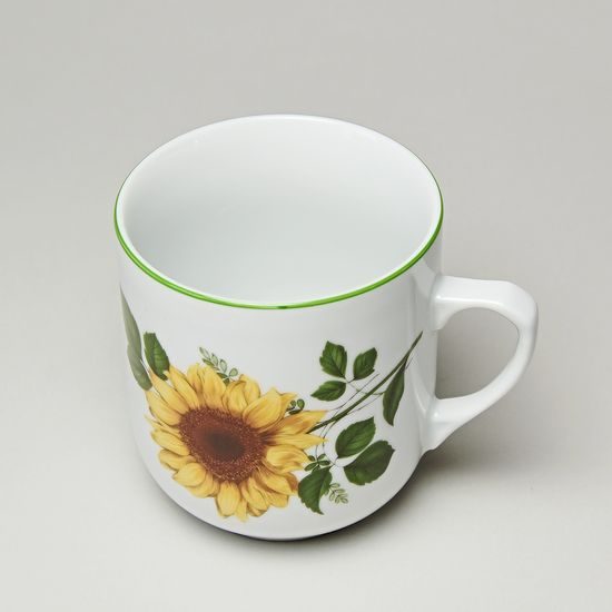 Mug Trojka 0,28 l, Český porcelán a.s., Sunflower