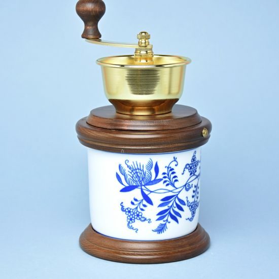 Coffee mill, Original Blue Onion Pattern