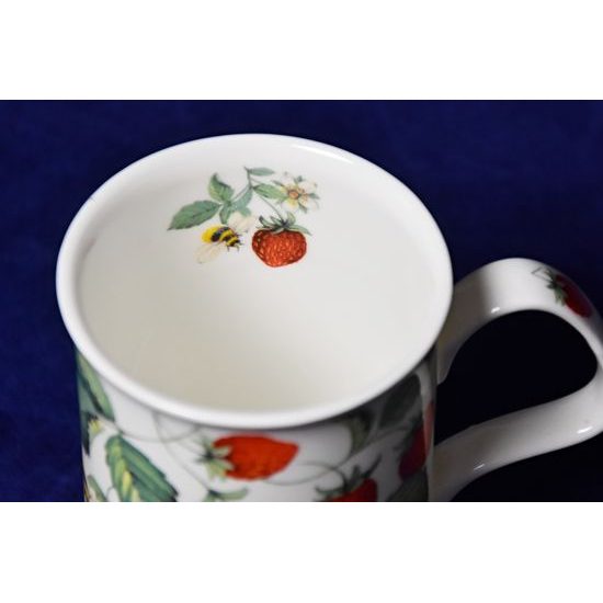 Alpine Strawberry: Mug Lancaster 320 ml, Roy Kirkham China