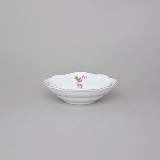 Bowl 13 cm, Thun 1794 Carlsbad porcelain, BERNADOTTE Meissen Rose