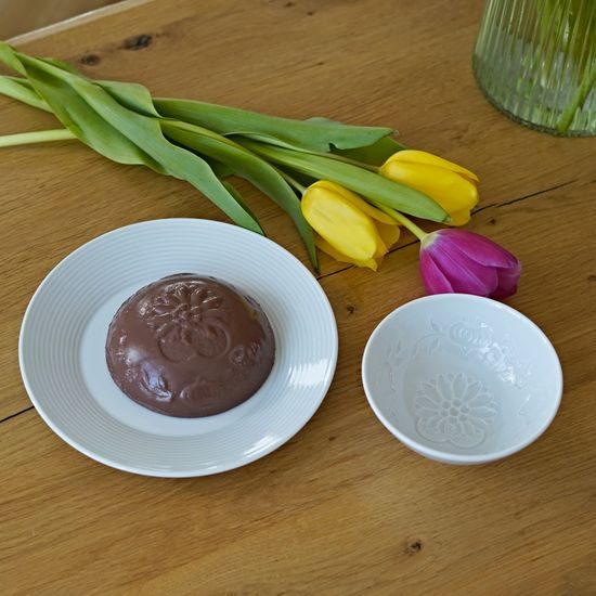 Miska na puding - cibulák 11,3 cm, Bílý porcelán, Český porcelán a.s.
