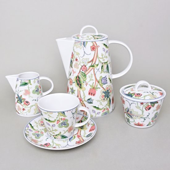 Coffee set for 6 persons, Thun 1794 Carlsbad porcelain, TOM 30005