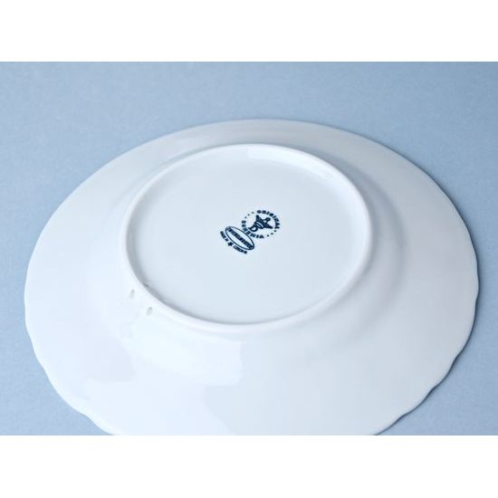 Vánoční / výroční talíř 2001 závěsný 18 cm, reliéfní, Cibulák, originální z Dubí