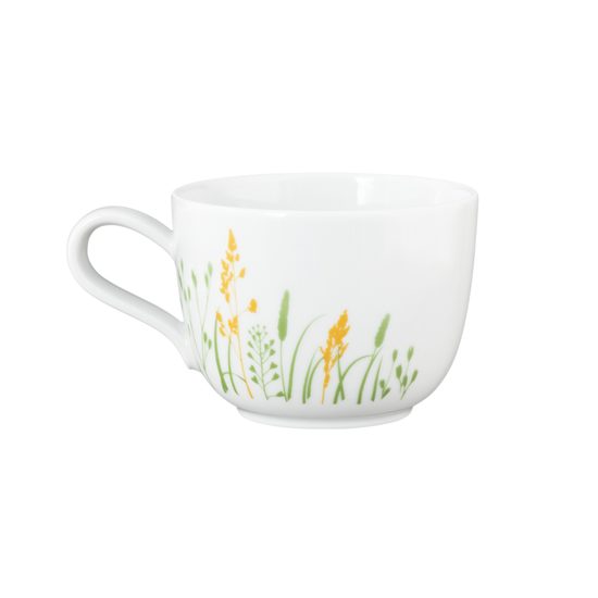 Liberty green grass: Cup coffee 260 ml + saucer 16,5 cm, Seltmann porcelain