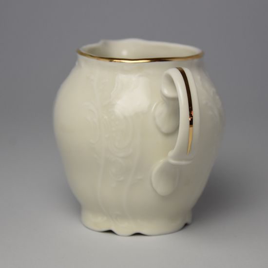 Creamer 250 ml, Thun 1794 Carlsbad porcelain, BERNADOTTE ivory + gold