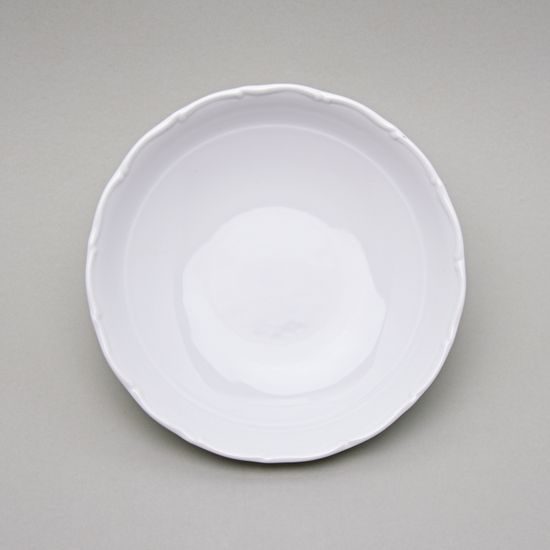 Verona white: Bowl 19 cm, shallow 3,9 cm, G. Benedikt 1882