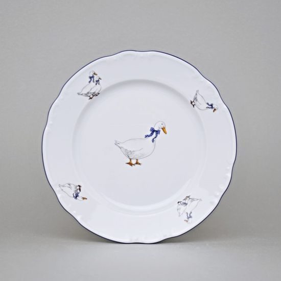 Constance Goose Dessert Plate 19 cm, Thun 1794, Carlsbad Porcelain