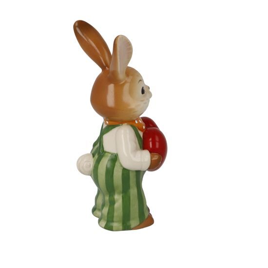 Figurka zajíčka se srdcem 5,5 / 5 / 12 cm, kamenina, Goebel