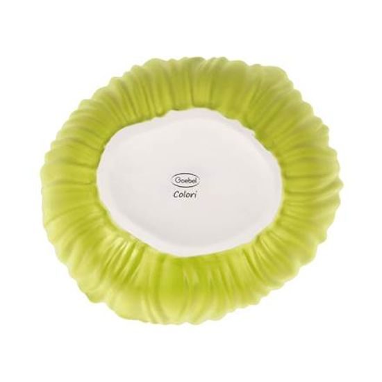Bowl Spirulina light green 16 / 13,50 / 5,5, Biscuit china, Goebel