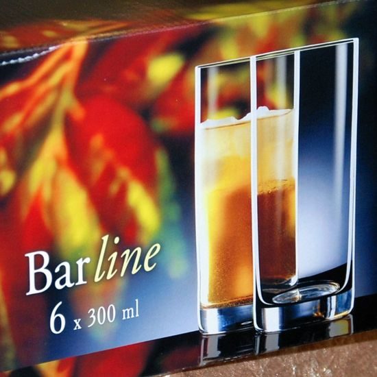 Barline 300 ml, sklenice na vodu, 6 ks., Crystalex
