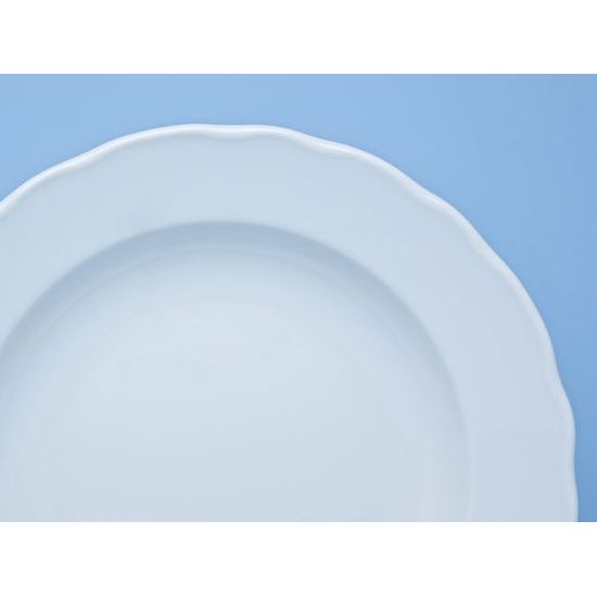 Plate deep 21 cm, White, Cesky porcelan a.s.