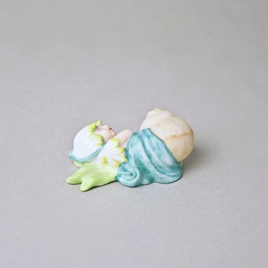 Snowflake 4,5 x 8,2 x 3,5 cm, Saxe, Porcelain Figures Duchcov