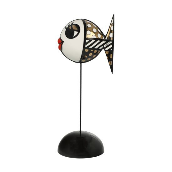 Figurka Golden Deeply in Love 2 11 / 10 / 28 cm, porcelán, R. Britto, Goebel