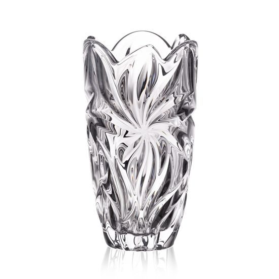 Skleněná váza Flora, 28 cm, Aurum Crystal