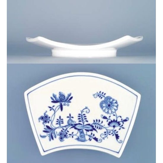 Bowl Fan / flat 19,4 x 13,0 cm, Original Blue Onion Pattern