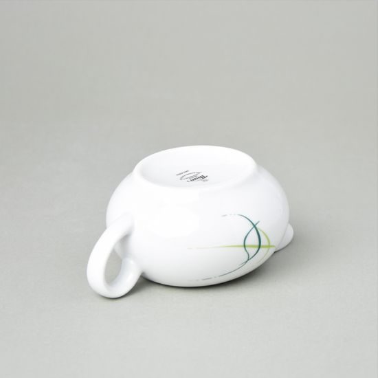 Creamer low 200 ml, Thun 1794, karlovarský porcelán, OPÁL grass