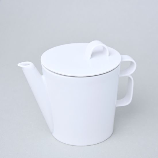 Bohemia White, Pot tea 0,8 l, Pelcl design, Cesky porcelan a.s.