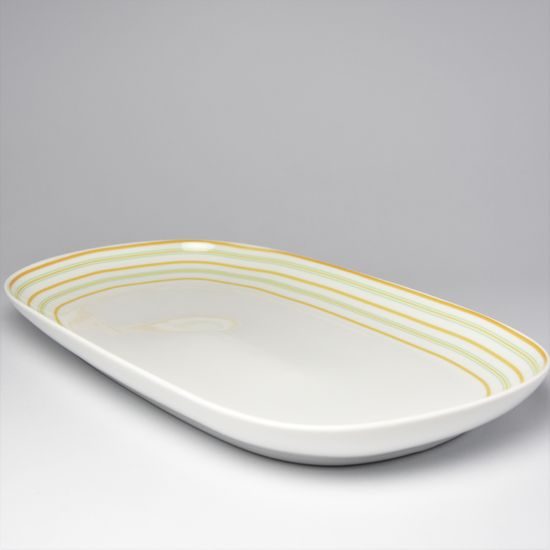 Dish oval flat 36 cm, Thun 1794, karlovarský porcelán, Tom 29958