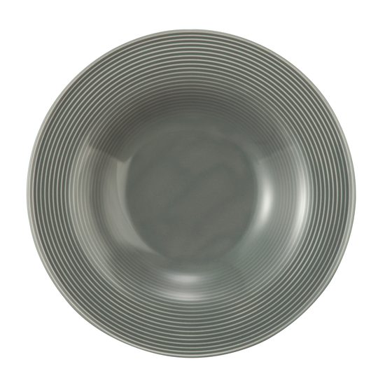 Beat perleťová šedá: Talíř mělký 27,5 cm, porcelán Seltmann