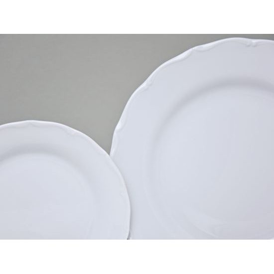 Verona white: Plate set big for 6 pers., G. Benedikt 1882