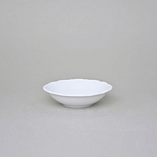 Verona bílá se spodní značkou: Miska 13 cm, G. Benedikt 1882