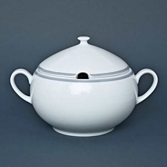 Soup tureen 2,8 l, Thun 1794 Carlsbad porcelain, Opal 80446