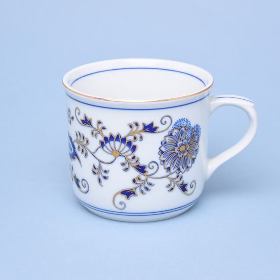 Mug Warmer 650 ml matt gold, Original Blue Onion pattern