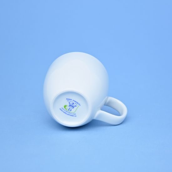 Mug (cup) Harry middle 200 ml, white, Český porcelán a.s.