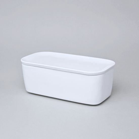 Mísa zapékací s víkem 24 x 12 x 8 cm, NO LIMITS, porcelán Seltmann