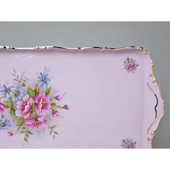 Tray 38 cm, Leander, rose china