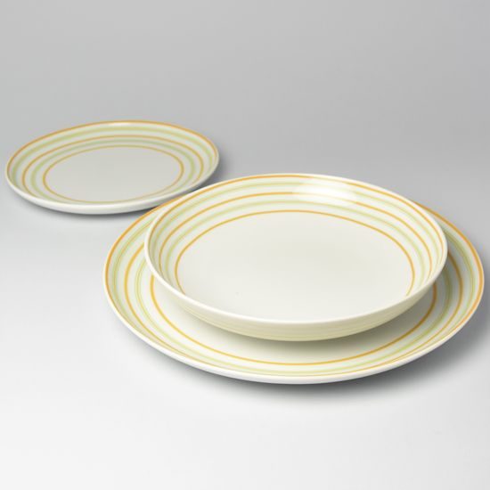 Plate set for 6 persons, Thun 1794 Carlsbad porcelain, TOM 29958