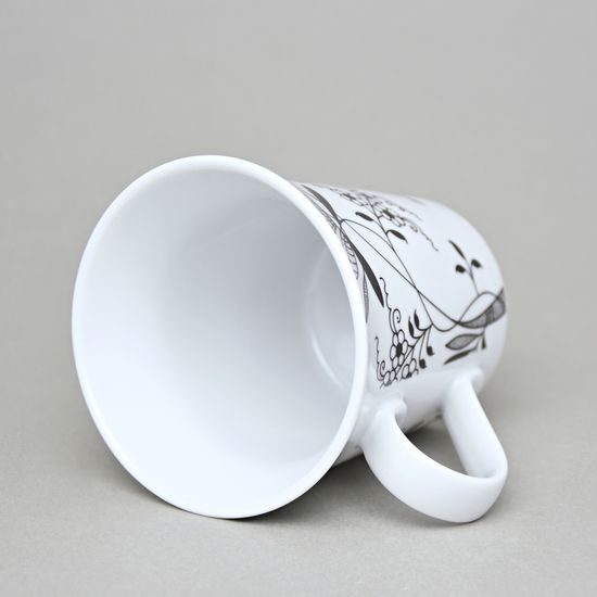 Hrnek Ema 350 ml, černý cibulák, Český porcelán a.s.