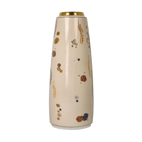 Vase Gustav Klimt - The Kiss, 10,5 / 10,5 / 26,5 cm, Porcelain, Goebel