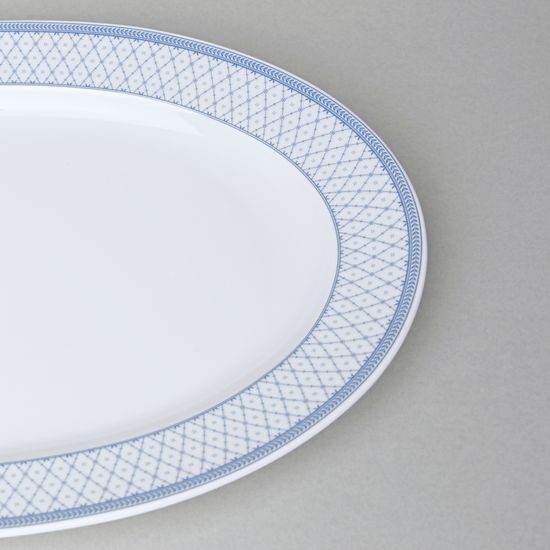Dish oval flat 32 cm, Thun 1794, karlovarský porcelán, OPÁL 80144