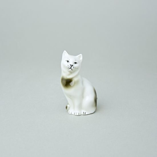 Kočička 8,3 x 4,5 x 4 cm, Luxor, Porcelánové figurky Duchcov