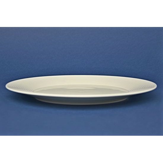 Talíř mělký 27 cm, Lea ivory, Thun karlovarský porcelán