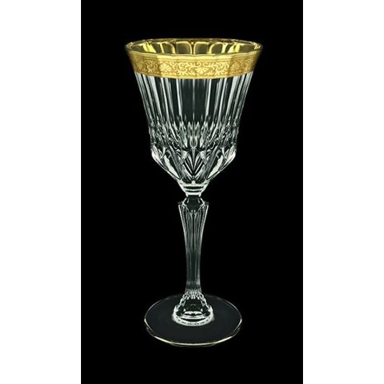 Astra Gold: Wine glass 280 ml, 21,4 cm, crystal + gold