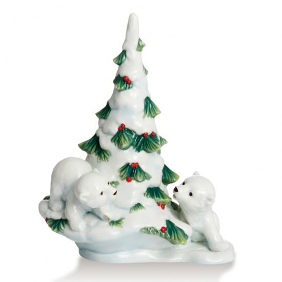 Polar bear fig. h=18cm, Porcelain FRANZ