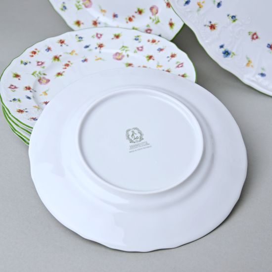 Cake set for 6 pers., Thun 1794 Carlsbad porcelain, BERNADOTTE 7570a57