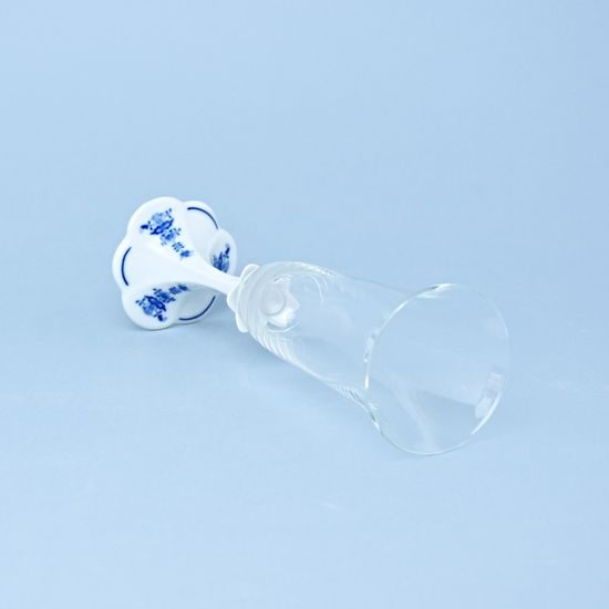 Champagne glass 22.8 cm, Original Blue Onion Pattern