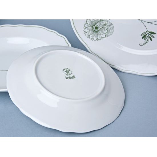 Talířová sada pro 6 osob, ECO zelený cibulák, Český porcelán a.s.