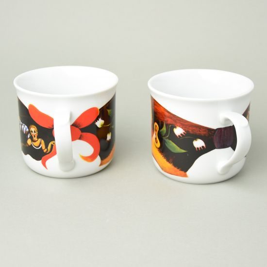 Mug Warmer 0,6 l 2 pcs. Courtship of Clowns by Emma Srncová, Cesky porcelan a.s.