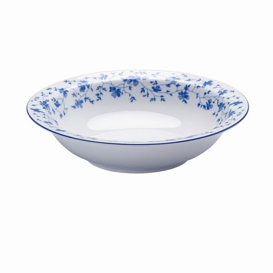Bowl 21 cm, FORM Sugar 1382 Blaublüten, Arzberg porcelain