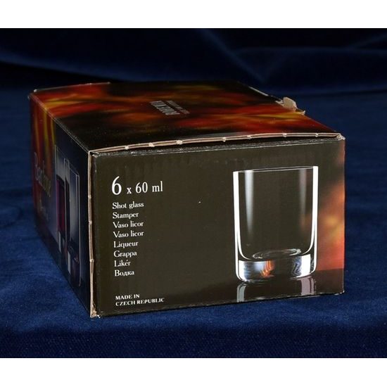 Barline 60 ml, shot glass, 1 pcs., Crystalex