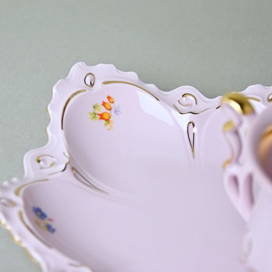 Cup 120 ml and saucer TV, Lenka 247, Rose China