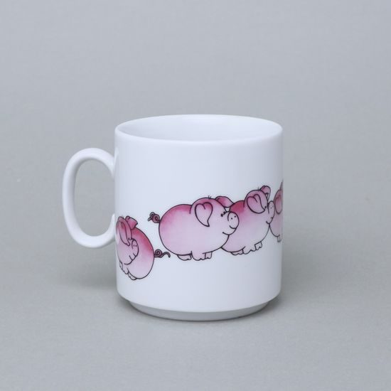 Mug Lukas 0,27 l, Piggies, Český porcelán a.s.