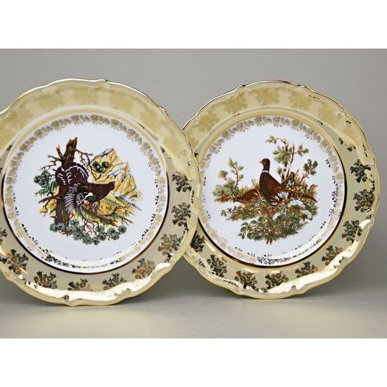 Plate dining 24 cm 6 pcs., hunting - beige, Carlsbad