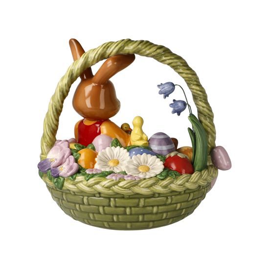 Rabbit figurine Easter Present 29 / 20 / 26cm, stoneware, Goebel