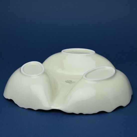 Cabaret bowl 30 cm, Thun 1794 Carlsbad porcelain, BERNADOTTE ivory