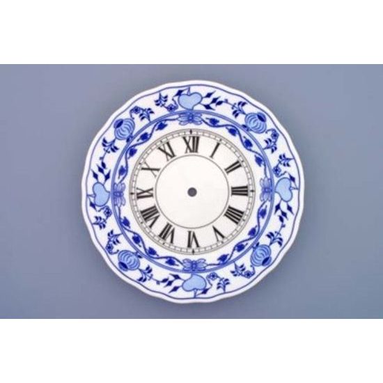 Clock wall 24 cm, Original Blue Onion Pattern